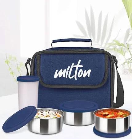 Milton Blue Stainless Steel Combi Lunch Box