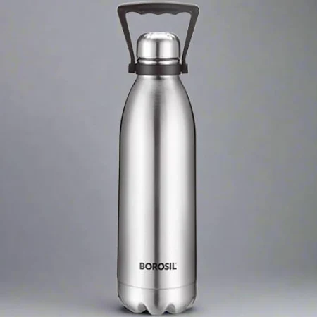 Borosil Bolt Double Wall Vacuum Water Bottle