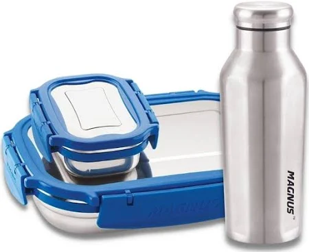 Magnus Bolt Deluxe Lunch Box with Bottle