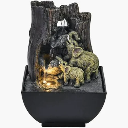 Corsica Cascade Mini Elephant Fountain