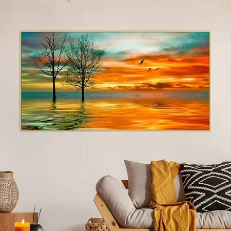 Ephemeral Forest Waterfalls Canvas