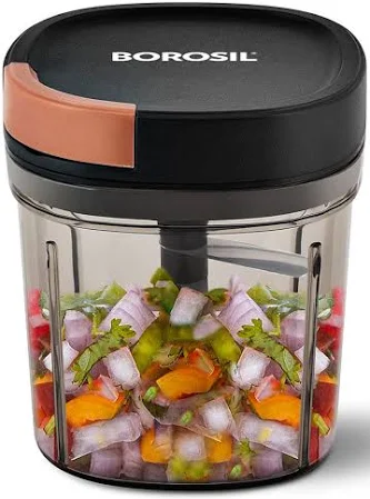 Borosil EazyPull Chopper with 6 Blades