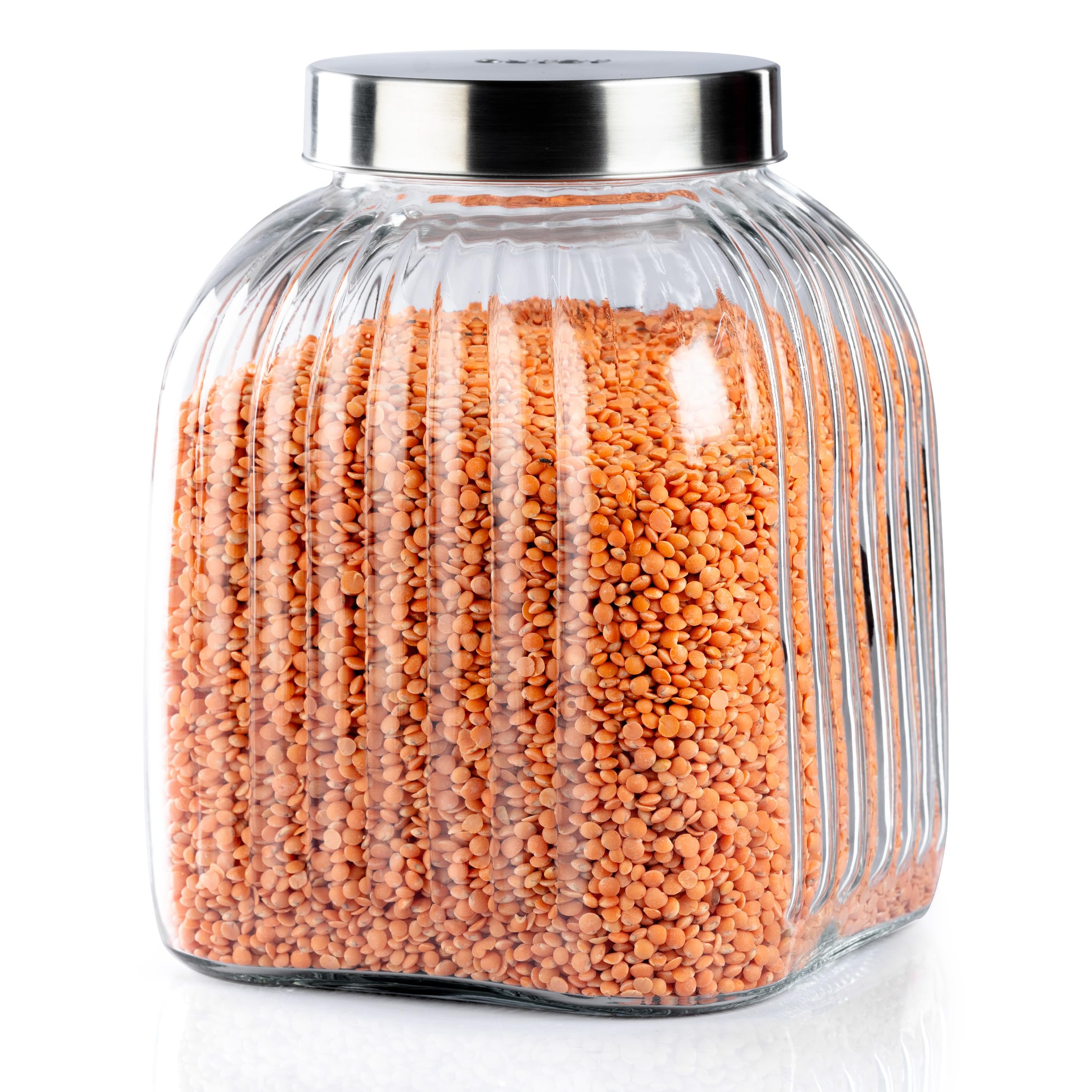 AGARO Elegant Glass Jar 3500 ml