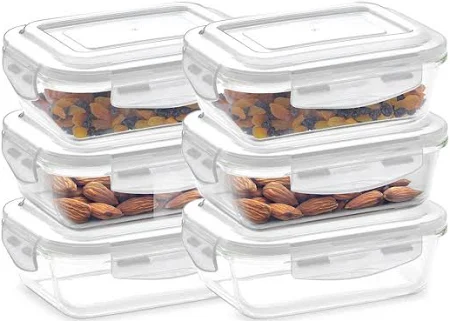 Borosil Klip N Store Rectangular Glass Container